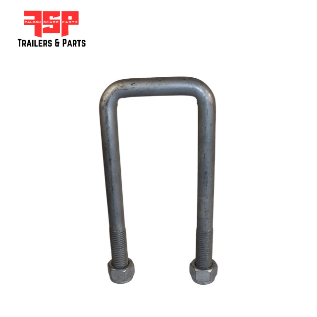 40mm x 5" Square U Bolts with Nyloc Nuts