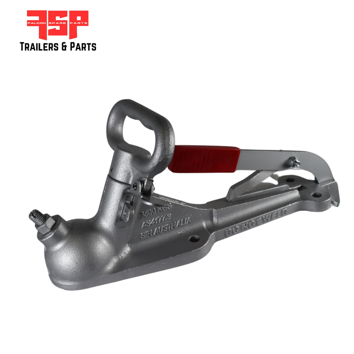 Coupling Electric 3.5T with Handbrake lever (CTA- 061093) - FSP Trailers and Parts