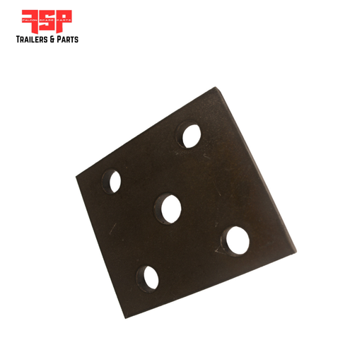 Fish Plates Natural 6mm  to suit 45mm Springs (Round Holes) Fish Plates Natural 6mm  to suit 45mm Springs (Round Holes)