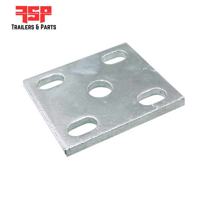 Fish Plate to suit 45mm Spring 39/40mm Axle Galvanised Fish Plate to suit 45mm Spring 39/40mm Axle Galvanised