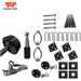 Diy Tandem Axle trailer Kit 2000 Kg rated Solid beam axles (Electric Drum Brakes) (Rocker suspension) - FSP Trailers and Parts