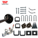 Diy Single Axle trailer kit 1400 Kg rated Solid beam axles (Hydraulic Drum Brakes) - FSP Trailers and Parts