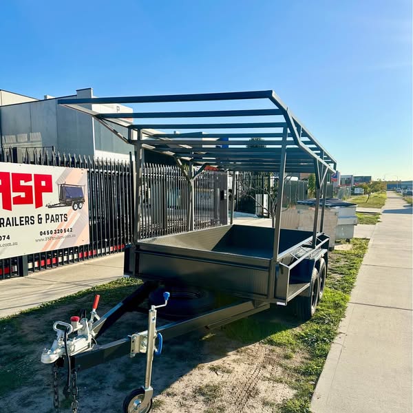 10x5 concrete tandem trailer 2 ton gvm - FSP Trailers and Parts