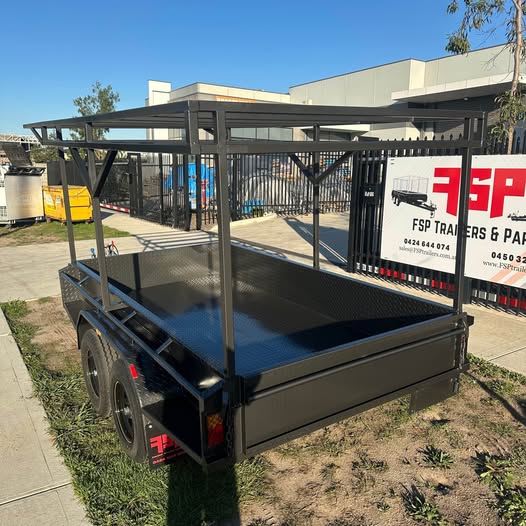 10x5 concrete tandem trailer 2 ton gvm - FSP Trailers and Parts