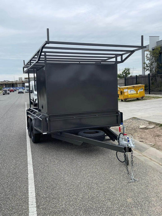 10x6 Concrete Trailer with Front Box -2 Ton GVM - FSP Trailers and Parts