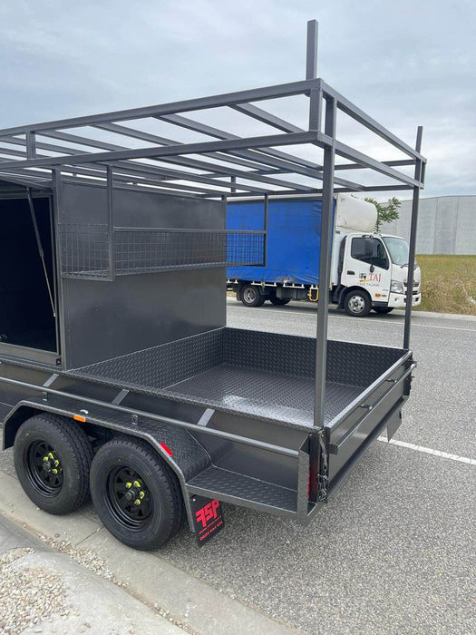 10x6 Concrete Trailer with Front Box -2 Ton GVM - FSP Trailers and Parts