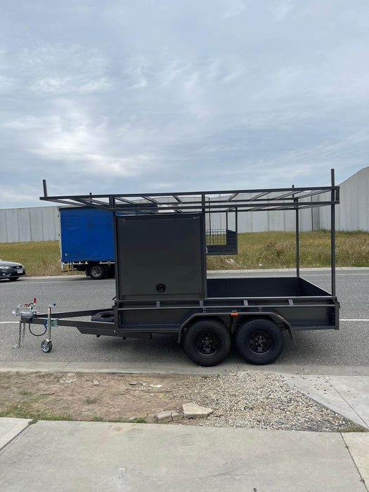 10x6 Concrete Trailer with Front Box -2 Ton GVM - FSP Trailers and Parts