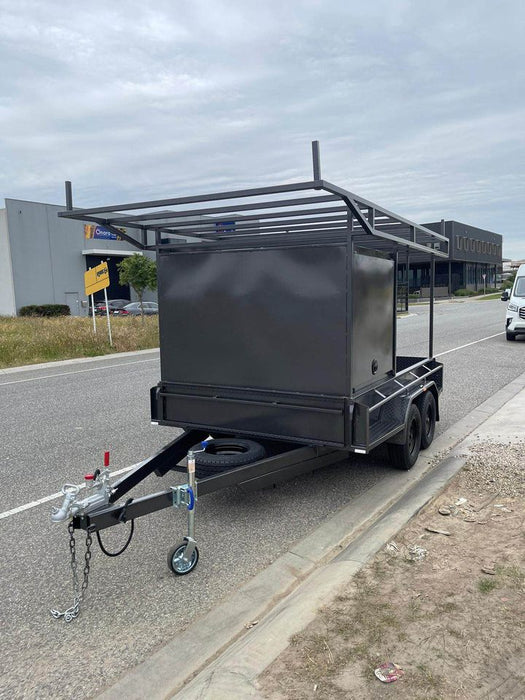 10x6 Concrete Trailer with Front Box -2 Ton GVM - FSP Trailers and Parts