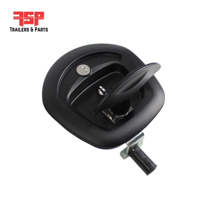 Whale Tail Lock - Black