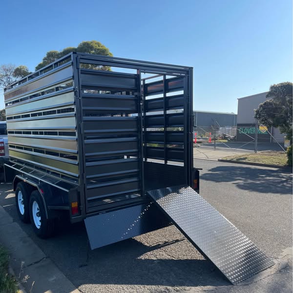 12'x6' stock crate / cattle crate / livestock trailer -3.5 ton gvm - FSP Trailers and Parts