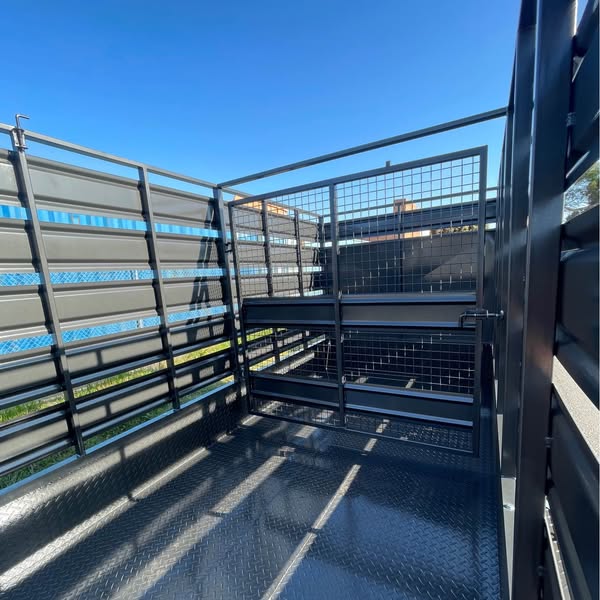12'x6' stock crate / cattle crate / livestock trailer -3.5 ton gvm - FSP Trailers and Parts