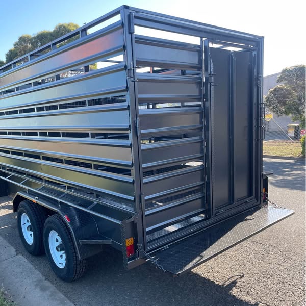 12'x6' stock crate / cattle crate / livestock trailer -3.5 ton gvm - FSP Trailers and Parts