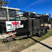 12x6 concrete tandem trailer with tool box, double roof rack, screed box, peg compartment - FSP Trailers and Parts