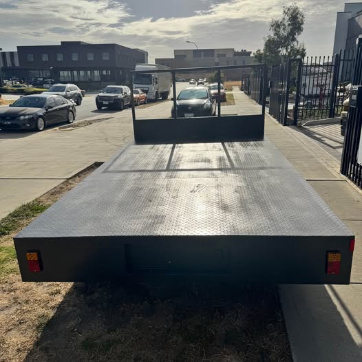 FSP 12x7 Flat Top Tandem Trailer With Headboard - FSP Trailers and Parts