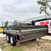 12x7 Flat Top Tandem Trailer with Sides & Headboard 3500 Kg GVM - FSP Trailers and Parts