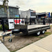 12x7 Flat Top Tandem Trailer with Sides & Headboard 3500 Kg GVM - FSP Trailers and Parts