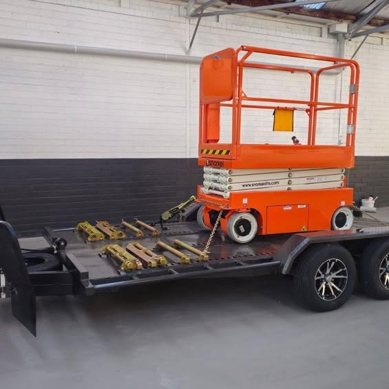 16'x6'6" Car Trailer Tandem Beaver Tail with 4 Sets of Keyhole Strips to suit Quick Lash System - FSP Trailers and Parts