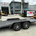 16'x6'6" Car Trailer Tandem Beaver Tail with 4 Sets of Keyhole Strips to suit Quick Lash System - FSP Trailers and Parts
