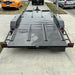 16'x6'6" Car Trailer Tandem Beaver Tail with 4 Sets of Keyhole Strips to suit Quick Lash System - FSP Trailers and Parts