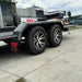16'x6'6" Car Trailer Tandem Beaver Tail with 4 Sets of Keyhole Strips to suit Quick Lash System - FSP Trailers and Parts