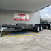 16x6.6 Car Trailer Beaver Tail With Sides 3200 Kg GVM - FSP Trailers and Parts