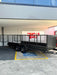16ft Car Trailer - Removable Sides & Mesh Cage, Checker Front Board - FSP Trailers and Parts
