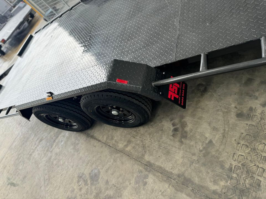 16ft Semi Flat Car Trailer - FSP Trailers and Parts