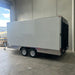 17ft Enclosed car trailer- 7ft high roof - FSP Trailers and Parts
