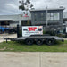 4.2m x 1.98m Semi Flat Tri-Axle Trailer with Removable Guards
