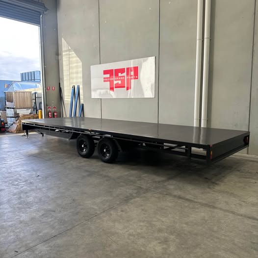 23'x8' (7m x 2.4m) Flat Top Tandem Trailer - FSP Trailers and Parts