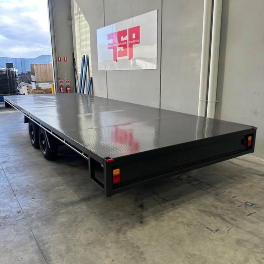 23'x8' (7m x 2.4m) Flat Top Tandem Trailer - FSP Trailers and Parts
