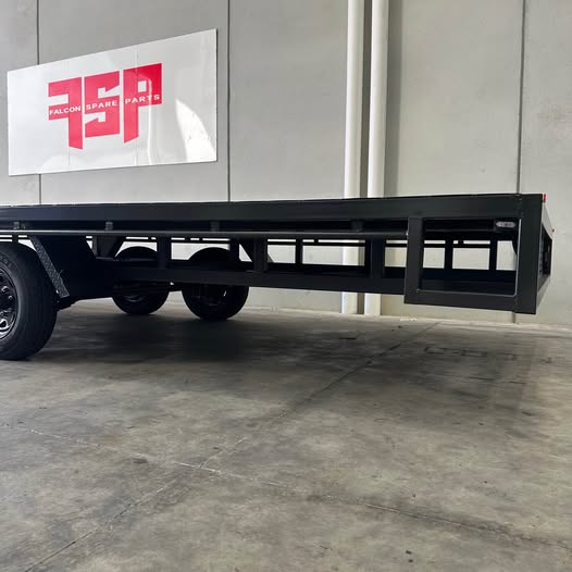 23'x8' (7m x 2.4m) Flat Top Tandem Trailer - FSP Trailers and Parts