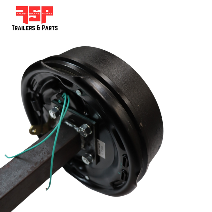 40mm Square Electric Braked Axle - FSP Trailers and Parts