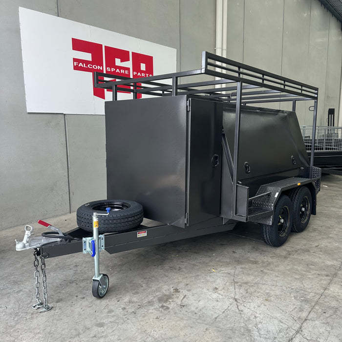 8x5 Tradesman Trailer with Full Length Drawers & Shelves