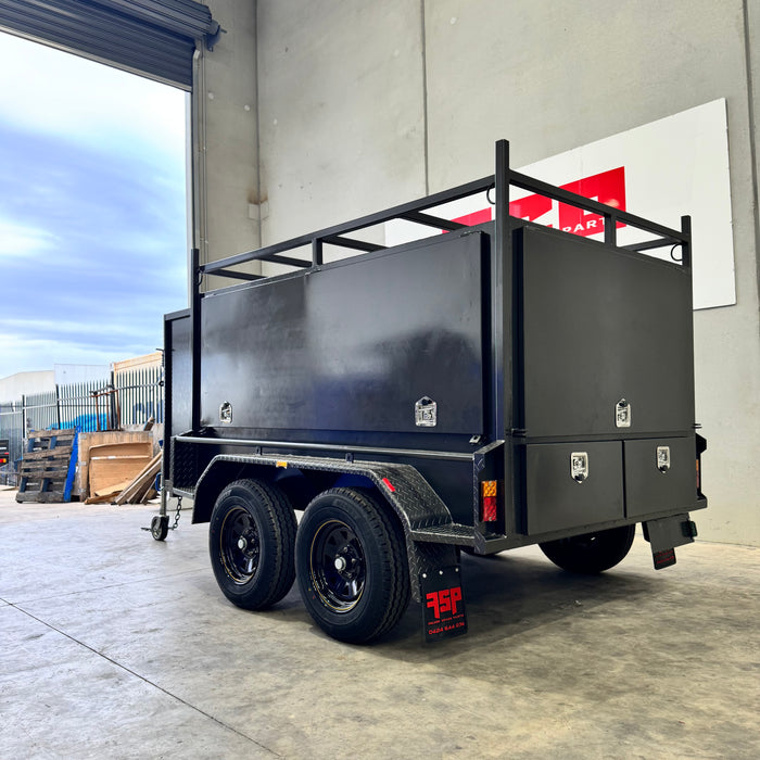 8x5 Tradesman Top Trailer with Drawers & Compressor Box