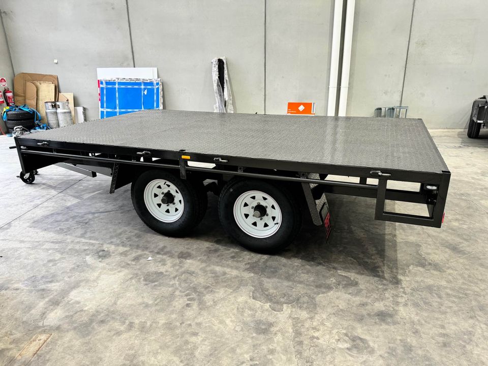 Flat Top Tandem Trailer Why Flat Top Tandem Trailers are Highly Preferred in Commercial Facilities?