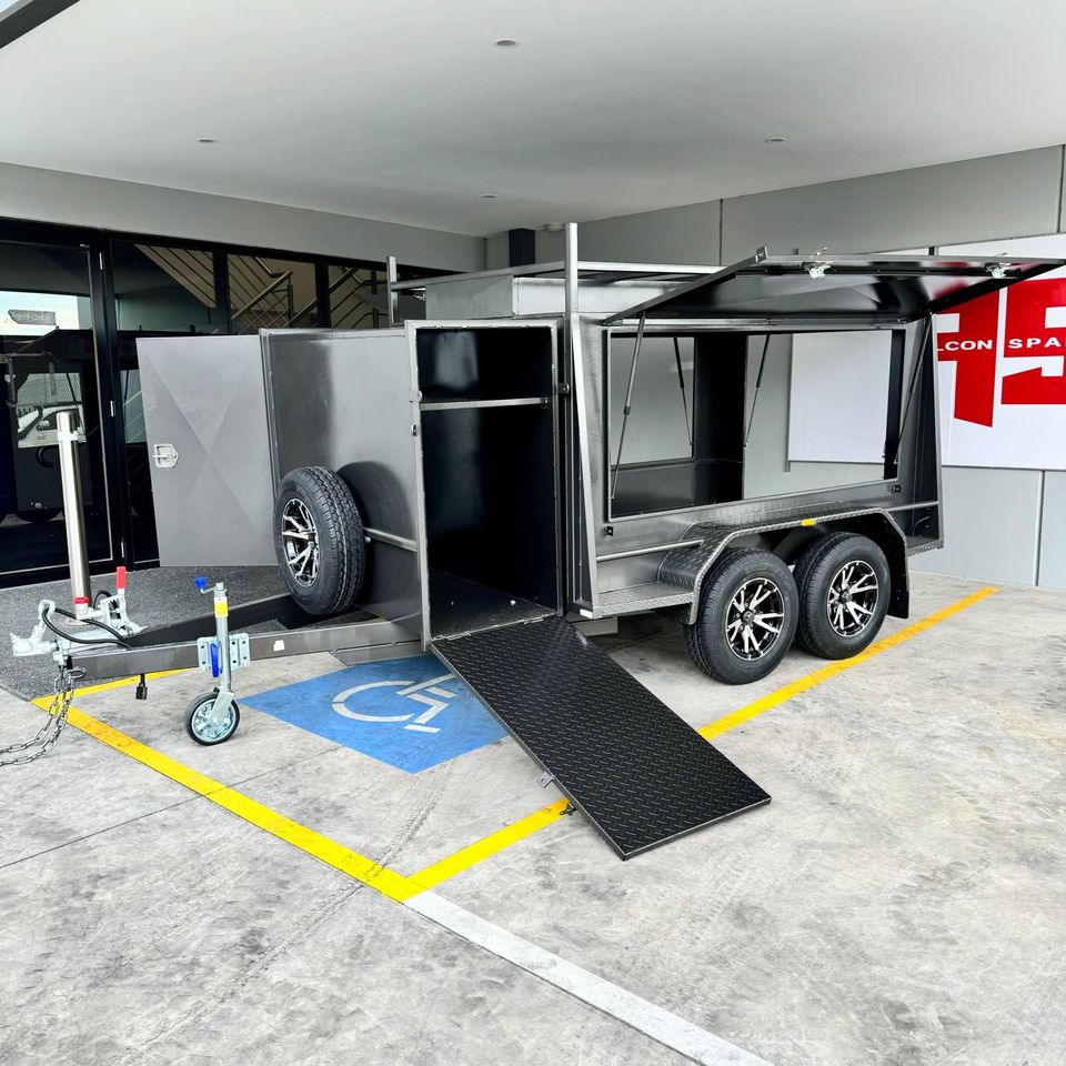 8x5 Tradesman Trailer One piece Square Design, 2 Ton — FSP Trailers and ...
