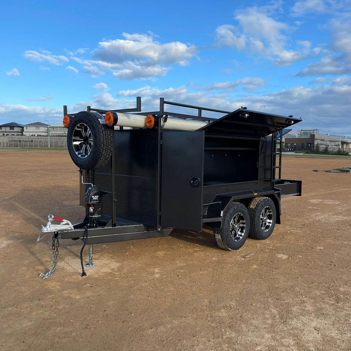 8x5 Single Piece Square Top Tradesman Trailer with Alloy Wheels 2800 K ...