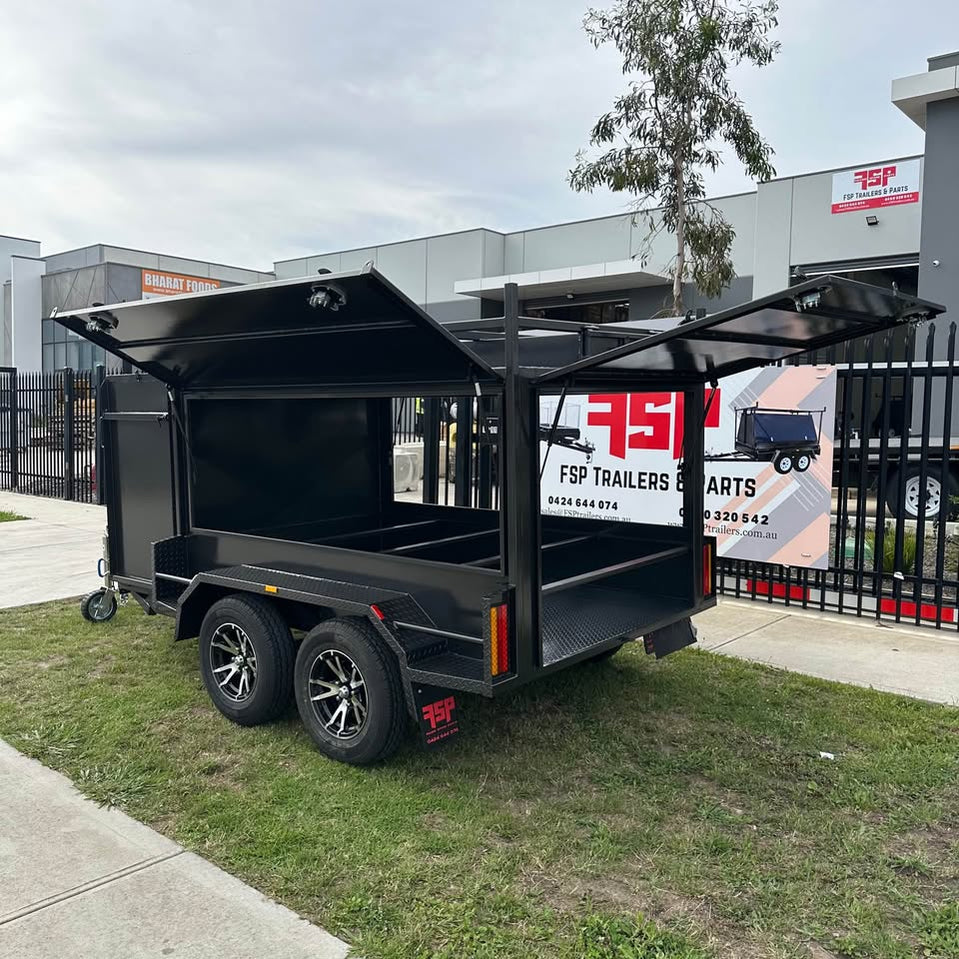 2024 FSP 8x5 tandem tradesman trailer one pc square design, 2 t gvm ...