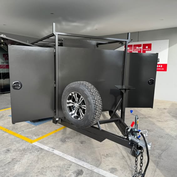 8x5 Tradesman Top Trailer Sq Box Design