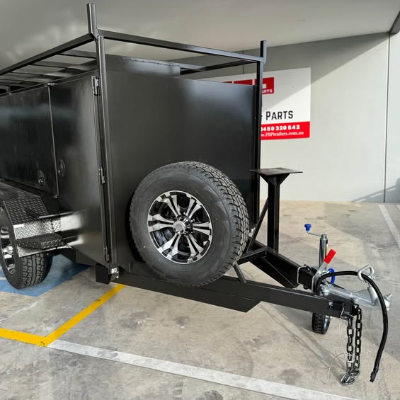 8x5 Tradesman Top Trailer Sq Box Design