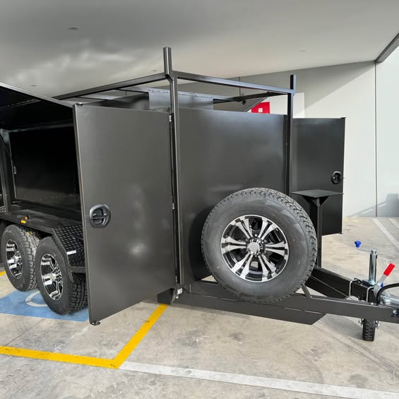 8x5 Tradesman Top Trailer Sq Box Design