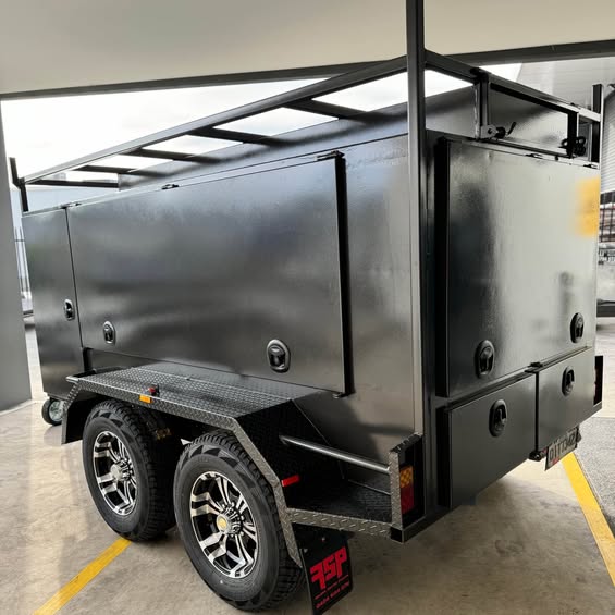 8x5 Tradesman Top Trailer Sq Box Design