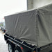 8x5 Box Trailer with 900mm Cage & Canvas Cover