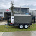 8x5 Box Trailer with 900mm Cage & Canvas Cover