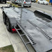 16'x6'6" Car Trailer Tandem Beaver Tail with 4 Sets of Keyhole Strips to suit Quick Lash System