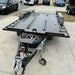16'x6'6" Car Trailer Tandem Beaver Tail with 4 Sets of Keyhole Strips to suit Quick Lash System