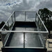 10x6 Tipper Tandem Trailer with Ramps, 900mm Cage