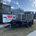 10x6 Tipper Tandem Trailer with Ramps, 900mm Cage