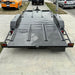 16'x6'6" Car Trailer Tandem Beaver Tail with 4 Sets of Keyhole Strips to suit Quick Lash System